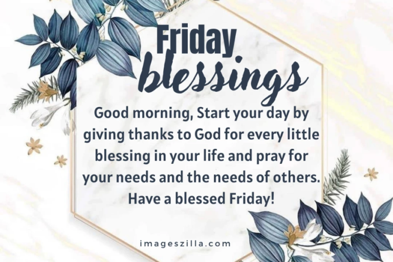 friday morning blessings